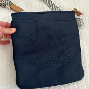 Tory Burch navy crossbody bag